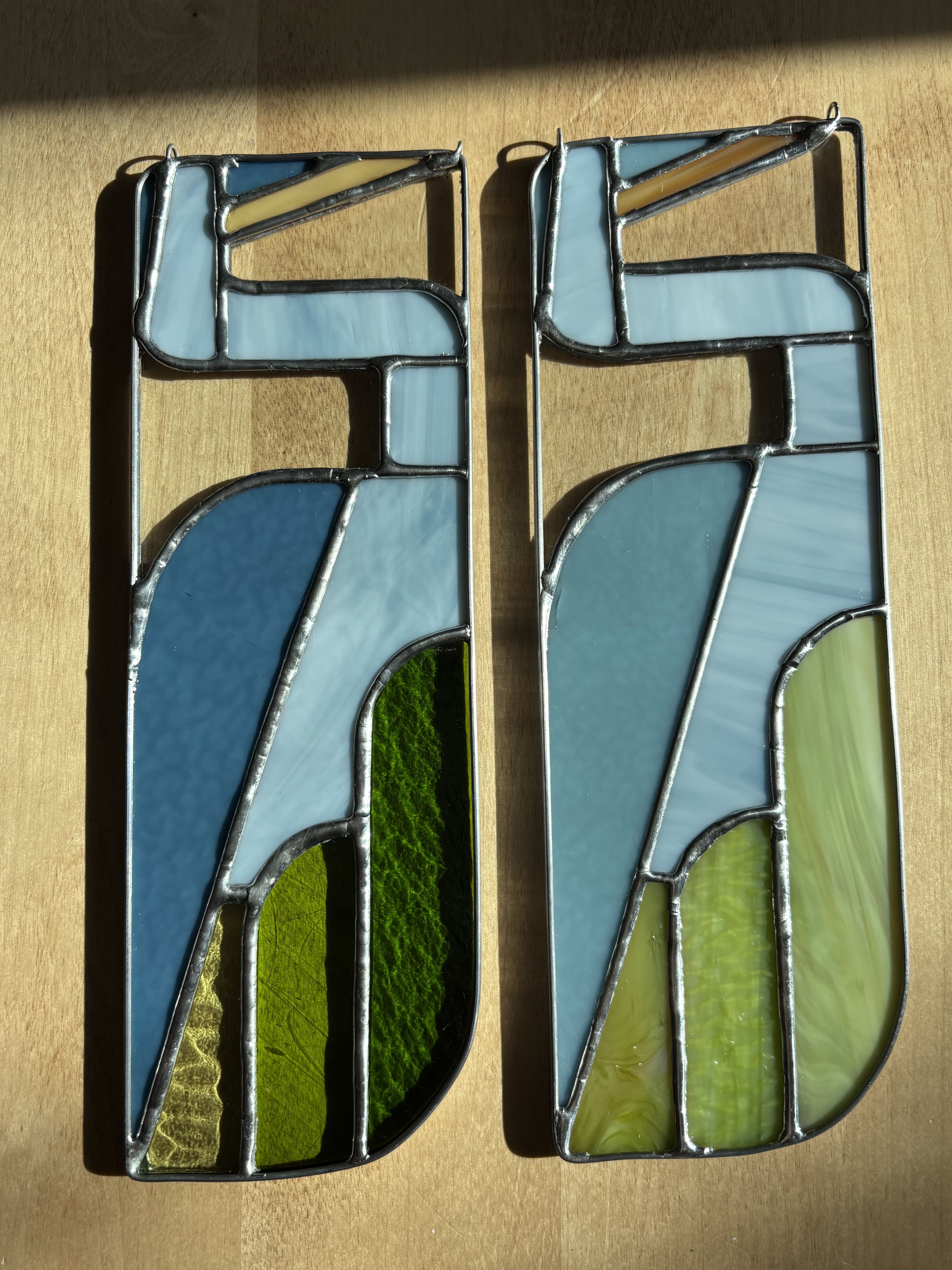 stained glass herron