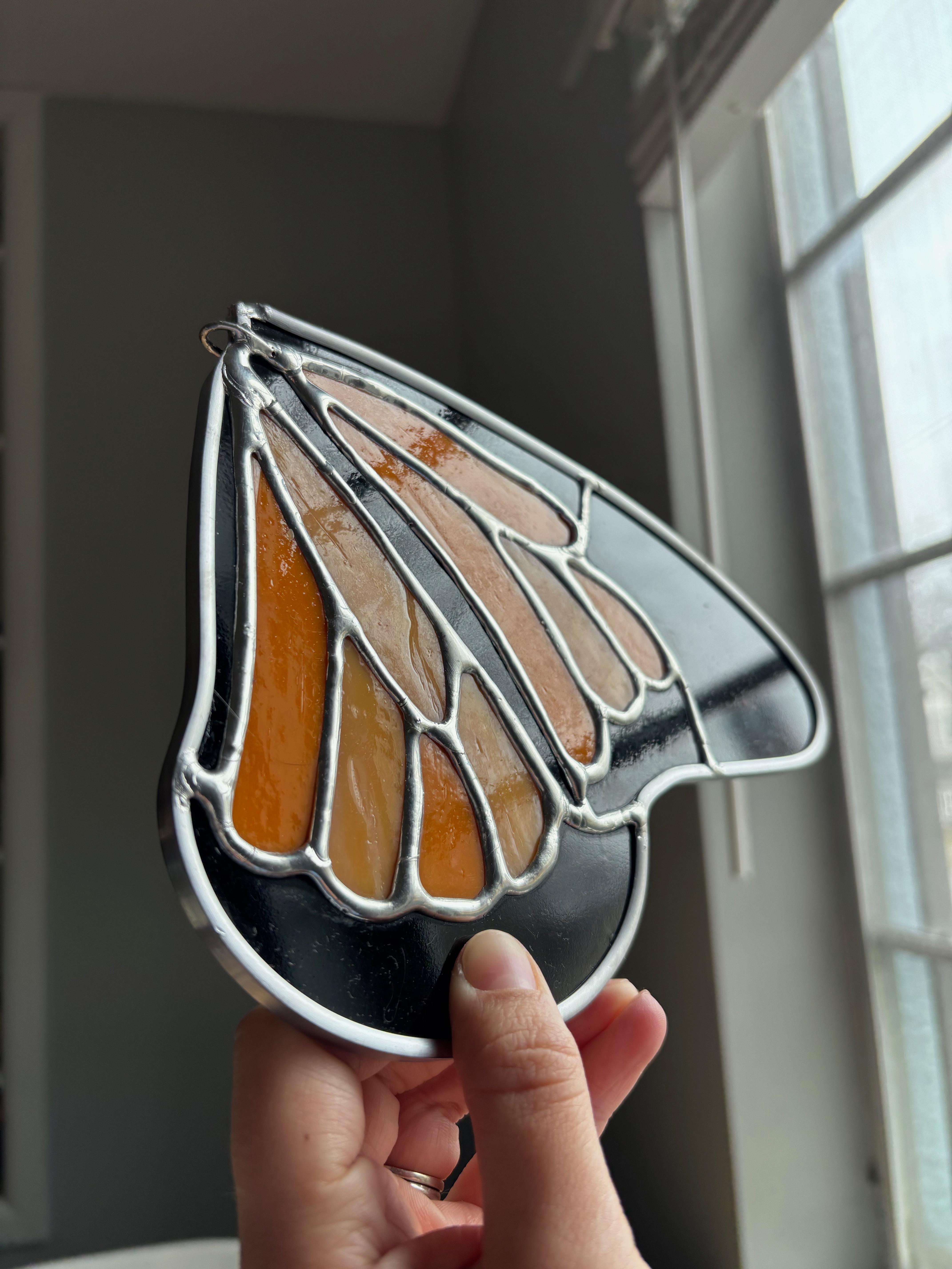 Butterfly wing stained glass