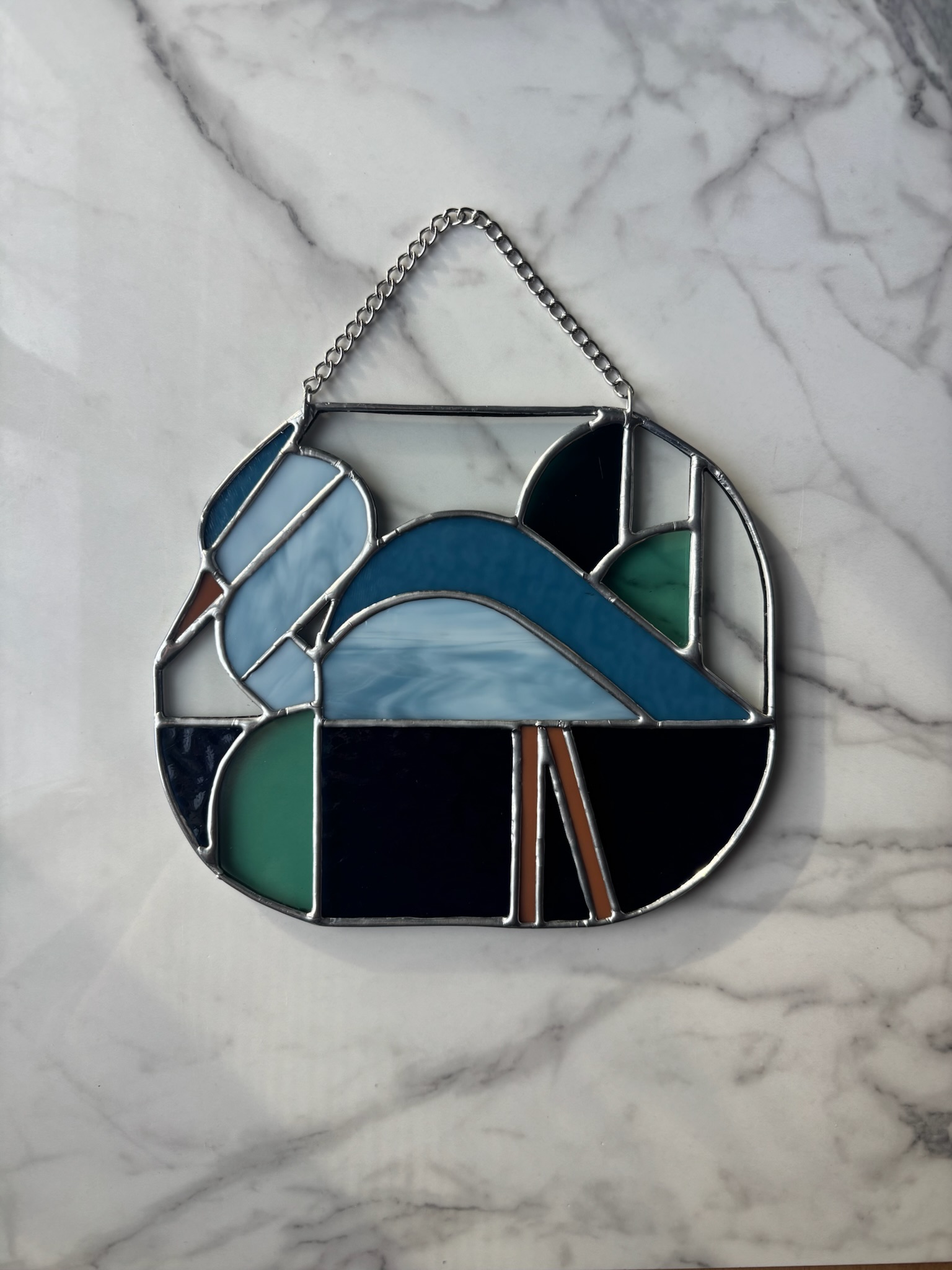 stained glass bird